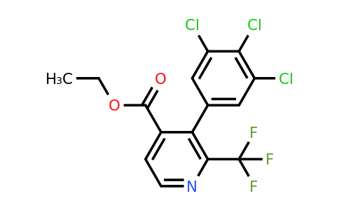 1361595-59-6 | Ethyl 3-(3,4,5-trichlorophenyl)-2-(trifluoromethyl)isonicotinate
