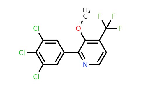 1361595-61-0 | 3-Methoxy-2-(3,4,5-trichlorophenyl)-4-(trifluoromethyl)pyridine