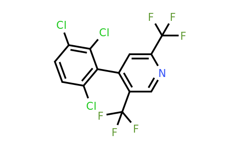 1361595-85-8 | 2,5-Bis(trifluoromethyl)-4-(2,3,6-trichlorophenyl)pyridine
