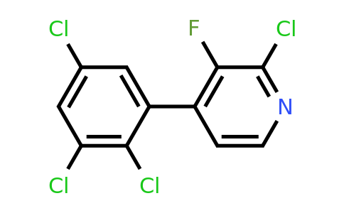 1361596-16-8 | 2-Chloro-3-fluoro-4-(2,3,5-trichlorophenyl)pyridine