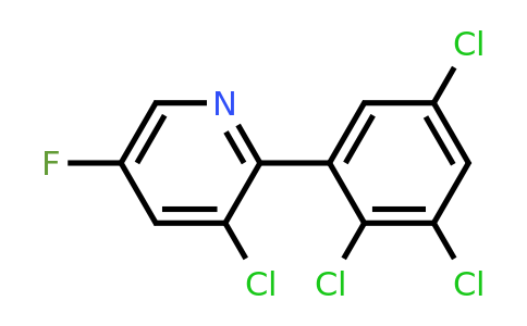 1361596-25-9 | 3-Chloro-5-fluoro-2-(2,3,5-trichlorophenyl)pyridine