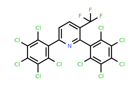 1361597-69-4 | 2,6-Bis(perchlorophenyl)-3-(trifluoromethyl)pyridine