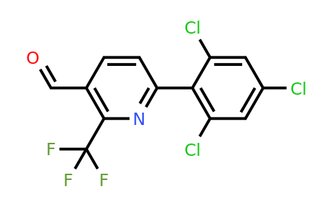 1361598-04-0 | 6-(2,4,6-Trichlorophenyl)-2-(trifluoromethyl)nicotinaldehyde