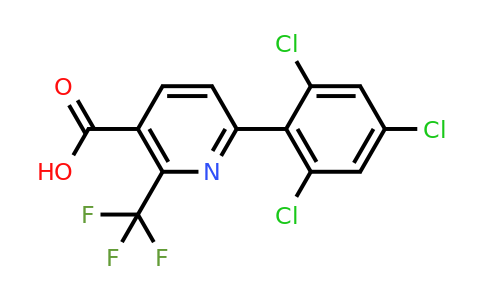 1361598-11-9 | 6-(2,4,6-Trichlorophenyl)-2-(trifluoromethyl)nicotinic acid