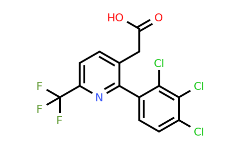 1361599-06-5 | 2-(2,3,4-Trichlorophenyl)-6-(trifluoromethyl)pyridine-3-acetic acid