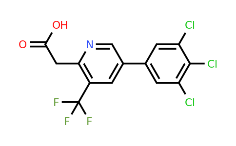 1361599-25-8 | 5-(3,4,5-Trichlorophenyl)-3-(trifluoromethyl)pyridine-2-acetic acid