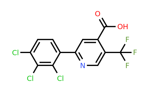 1361599-28-1 | 2-(2,3,4-Trichlorophenyl)-5-(trifluoromethyl)isonicotinic acid