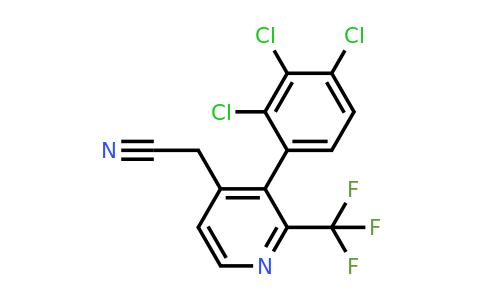 1361599-32-7 | 3-(2,3,4-Trichlorophenyl)-2-(trifluoromethyl)pyridine-4-acetonitrile
