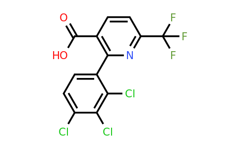 1361599-44-1 | 2-(2,3,4-Trichlorophenyl)-6-(trifluoromethyl)nicotinic acid