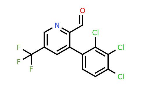 1361599-53-2 | 3-(2,3,4-Trichlorophenyl)-5-(trifluoromethyl)picolinaldehyde