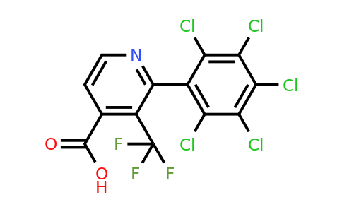 1361599-59-8 | 2-(Perchlorophenyl)-3-(trifluoromethyl)isonicotinic acid