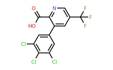 1361599-64-5 | 3-(3,4,5-Trichlorophenyl)-5-(trifluoromethyl)picolinic acid