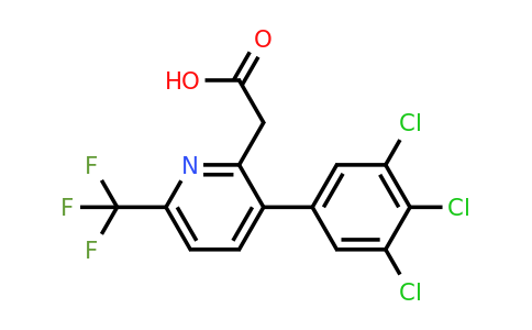1361599-96-3 | 3-(3,4,5-Trichlorophenyl)-6-(trifluoromethyl)pyridine-2-acetic acid