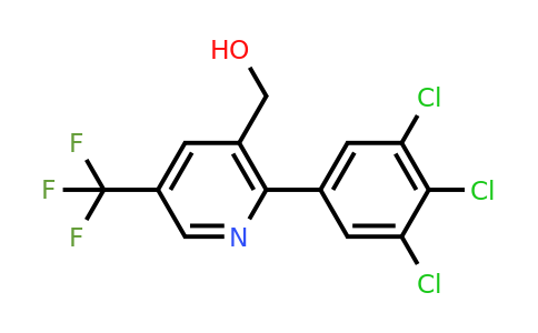 1361600-20-5 | 2-(3,4,5-Trichlorophenyl)-5-(trifluoromethyl)pyridine-3-methanol