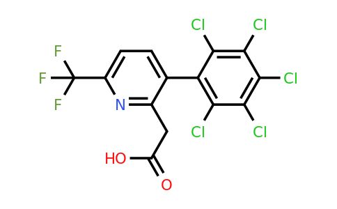 1361600-23-8 | 3-(Perchlorophenyl)-6-(trifluoromethyl)pyridine-2-acetic acid