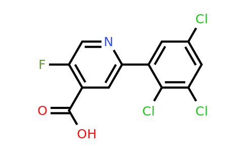 1361600-31-8 | 5-Fluoro-2-(2,3,5-trichlorophenyl)isonicotinic acid