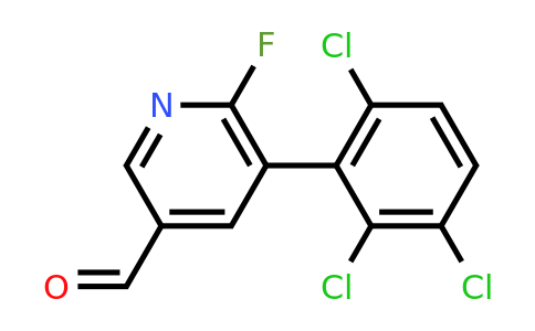 1361600-39-6 | 6-Fluoro-5-(2,3,6-trichlorophenyl)nicotinaldehyde