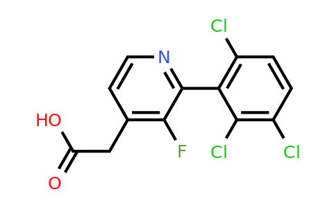 1361600-76-1 | 3-Fluoro-2-(2,3,6-trichlorophenyl)pyridine-4-acetic acid