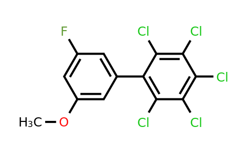 1361600-93-2 | 5'-Fluoro-3'-methoxy-2,3,4,5,6-pentachlorobiphenyl