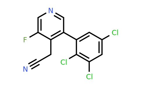 1361600-94-3 | 3-Fluoro-5-(2,3,5-trichlorophenyl)pyridine-4-acetonitrile