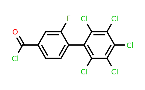 1361601-47-9 | 2-Fluoro-2',3',4',5',6'-pentachlorobiphenyl-4-carbonyl chloride