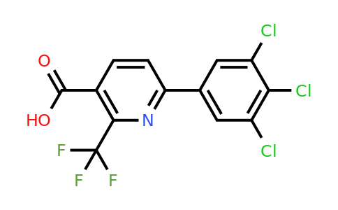 1361602-52-9 | 6-(3,4,5-Trichlorophenyl)-2-(trifluoromethyl)nicotinic acid