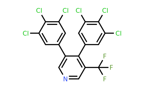 1361602-84-7 | 3,4-Bis(3,4,5-trichlorophenyl)-5-(trifluoromethyl)pyridine
