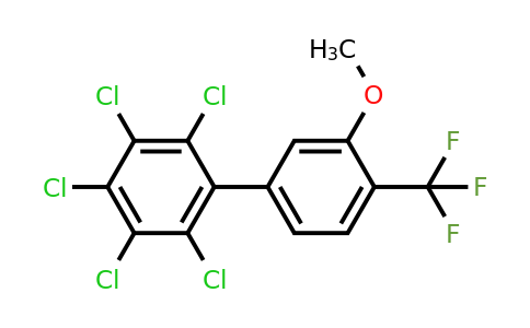 1361603-88-4 | 3'-Methoxy-2,3,4,5,6-pentachloro-4'-(trifluoromethyl)biphenyl