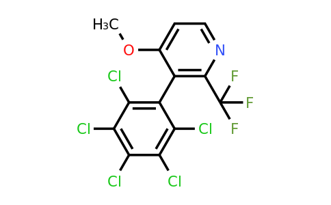 1361604-23-0 | 4-Methoxy-3-(perchlorophenyl)-2-(trifluoromethyl)pyridine