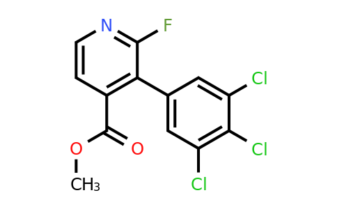 1361605-06-2 | Methyl 2-fluoro-3-(3,4,5-trichlorophenyl)isonicotinate