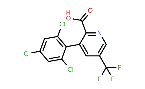 1361605-44-8 | 3-(2,4,6-Trichlorophenyl)-5-(trifluoromethyl)picolinic acid