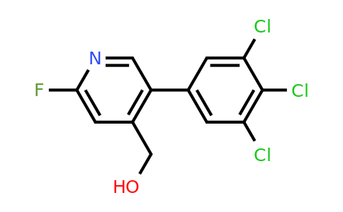 1361606-20-3 | 2-Fluoro-5-(3,4,5-trichlorophenyl)pyridine-4-methanol