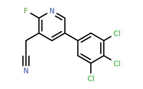 1361606-58-7 | 2-Fluoro-5-(3,4,5-trichlorophenyl)pyridine-3-acetonitrile