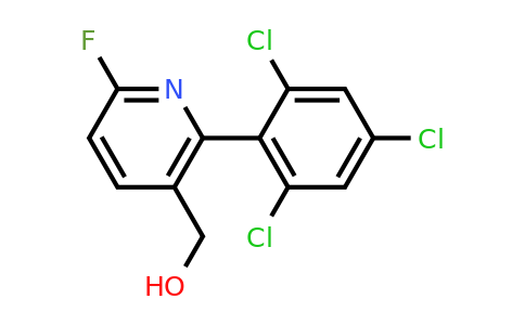 1361607-75-1 | 6-Fluoro-2-(2,4,6-trichlorophenyl)pyridine-3-methanol