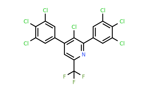 1361608-43-6 | 2,4-Bis(3,4,5-trichlorophenyl)-3-chloro-6-(trifluoromethyl)pyridine