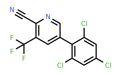 1361610-31-2 | 5-(2,4,6-Trichlorophenyl)-3-(trifluoromethyl)picolinonitrile