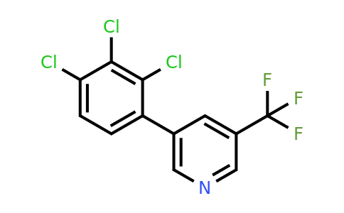 1361610-41-4 | 3-(2,3,4-Trichlorophenyl)-5-(trifluoromethyl)pyridine