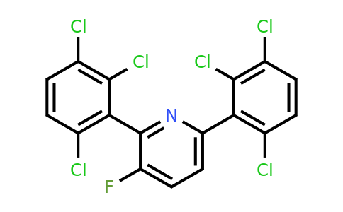 1361645-29-5 | 2,6-Bis(2,3,6-trichlorophenyl)-3-fluoropyridine