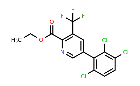 1361645-46-6 | Ethyl 5-(2,3,6-trichlorophenyl)-3-(trifluoromethyl)picolinate