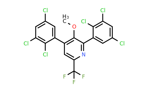1361645-55-7 | 2,4-Bis(2,3,5-trichlorophenyl)-3-methoxy-6-(trifluoromethyl)pyridine