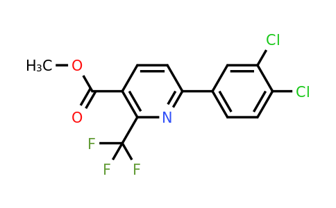 1361645-57-9 | Methyl 6-(3,4-dichlorophenyl)-2-(trifluoromethyl)nicotinate