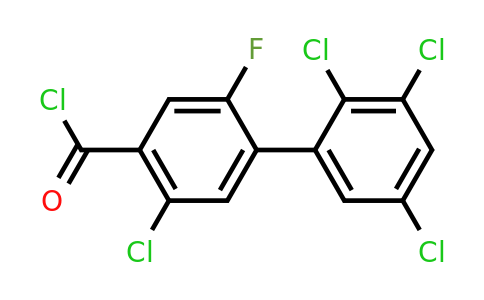 1361645-80-8 | 2-Fluoro-5,2',3',5'-tetrachlorobiphenyl-4-carbonyl chloride