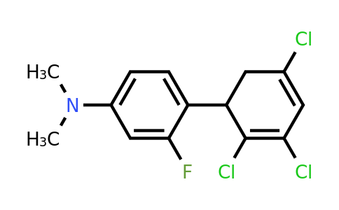 1361645-88-6 | [3-Fluoro-4-(2,3,5-trichlorocyclohexa-2,4-dienyl)-phenyl]-dimethyl-amine