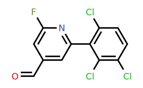1361646-47-0 | 2-Fluoro-6-(2,3,6-trichlorophenyl)isonicotinaldehyde