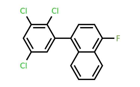 1361646-66-3 | 1-Fluoro-4-(2,3,5-trichlorophenyl)naphthalene