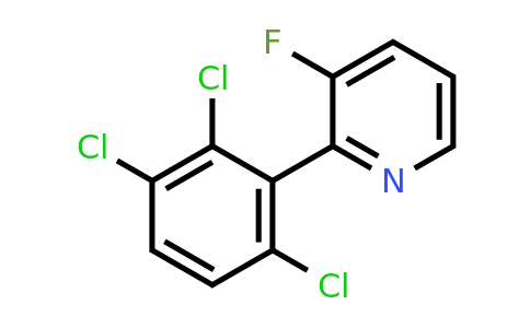 1361647-03-1 | 3-Fluoro-2-(2,3,6-trichlorophenyl)pyridine