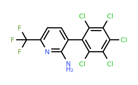 1361647-13-3 | 2-Amino-3-(perchlorophenyl)-6-(trifluoromethyl)pyridine