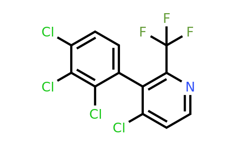 1361647-15-5 | 4-Chloro-3-(2,3,4-trichlorophenyl)-2-(trifluoromethyl)pyridine