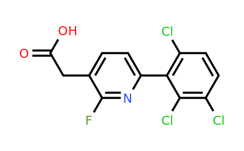 1361647-20-2 | 2-Fluoro-6-(2,3,6-trichlorophenyl)pyridine-3-acetic acid