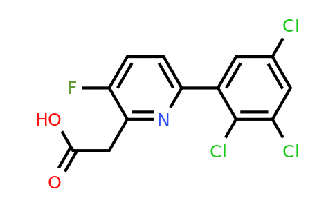 1361647-27-9 | 3-Fluoro-6-(2,3,5-trichlorophenyl)pyridine-2-acetic acid